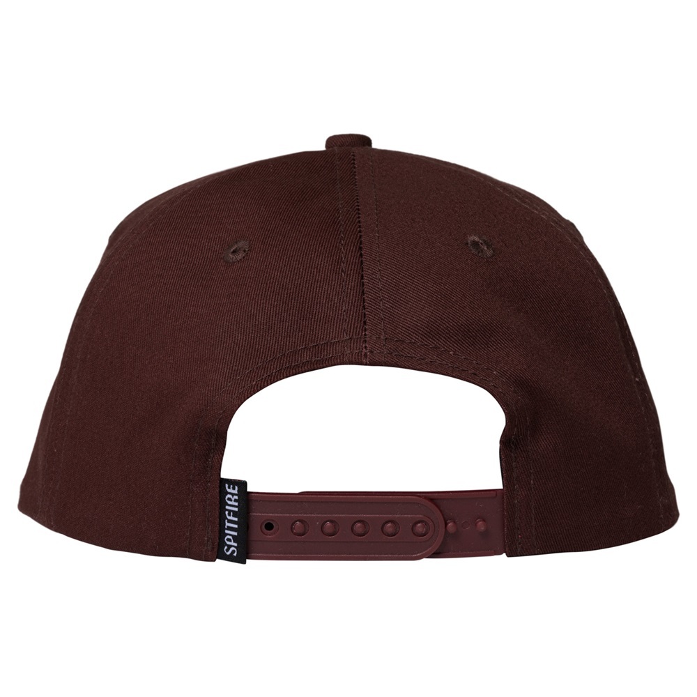Spitfire Bighead Dark Red Black Hat