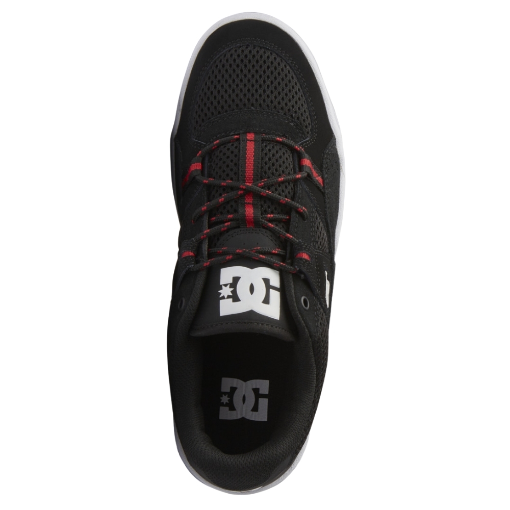 DC Construct Black Hot Coral Mens Skate Shoes [Size: US 10]