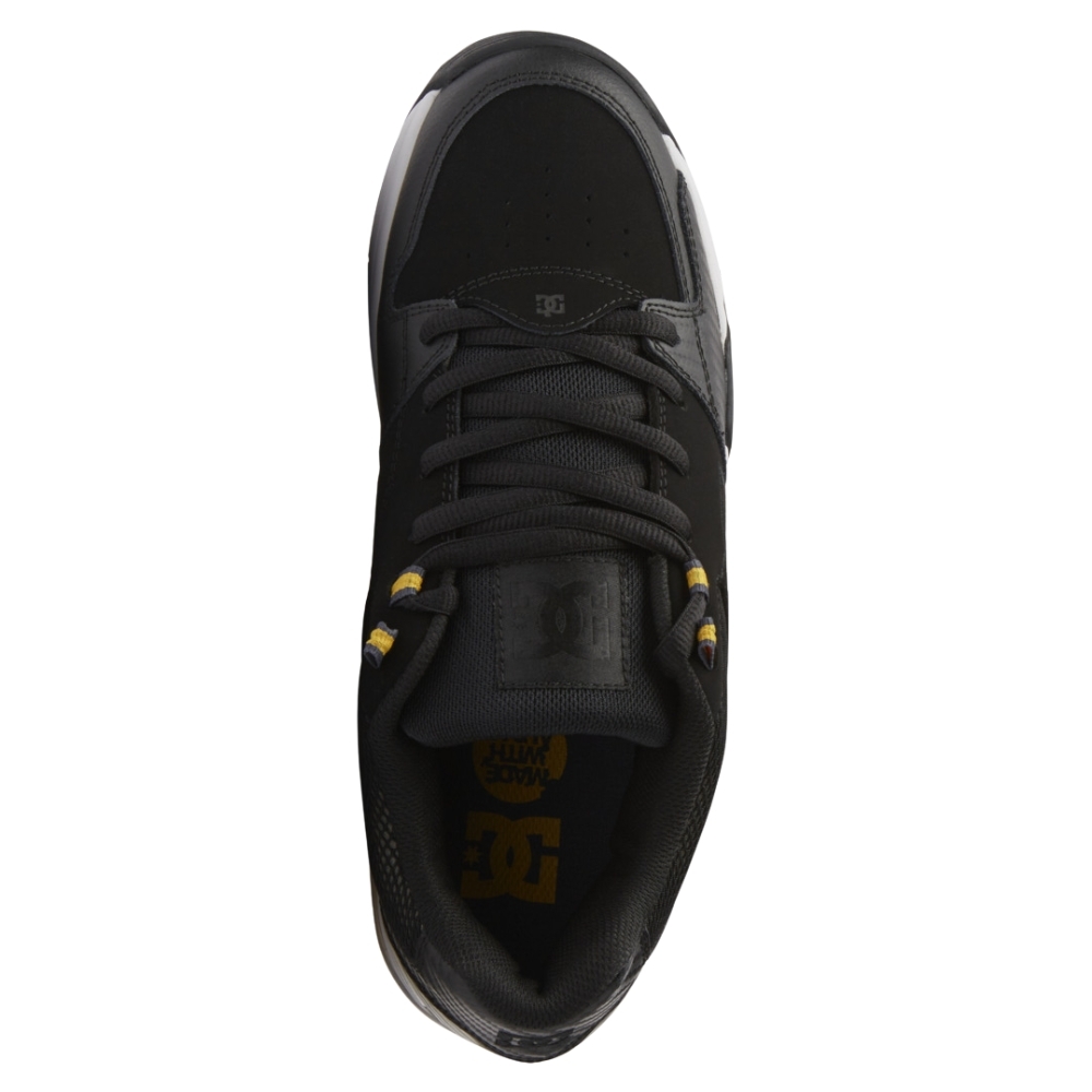 DC Versatile Black Camo Print Mens Skate Shoes [Size: US 10]