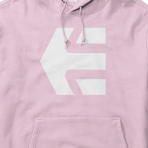 Etnies Classic Icon Pink Hoodie [Size: S]