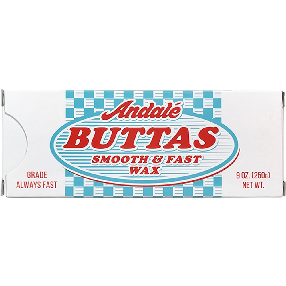 Andale Buttas White Skateboard Wax