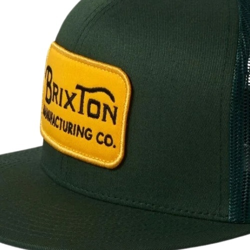 Brixton Grade HP Trekking Green Trucker Hat