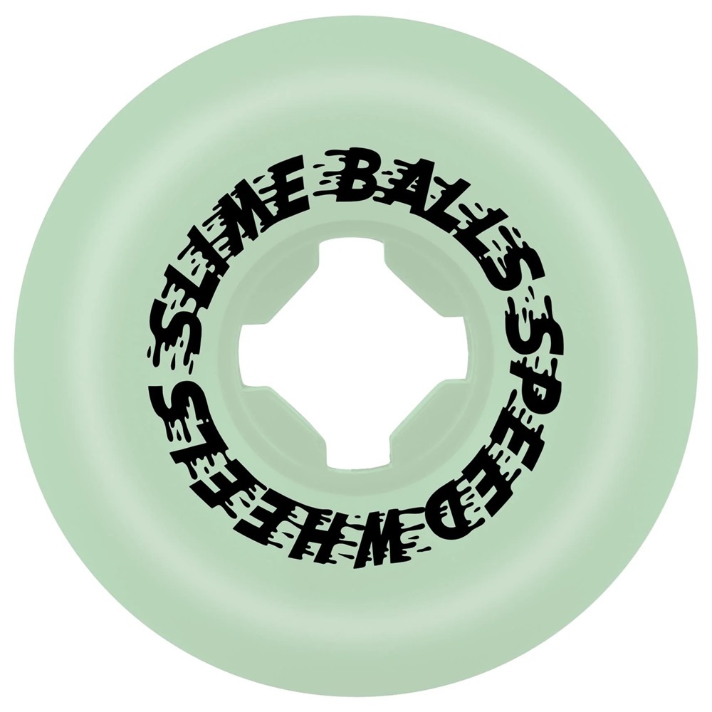 Slime Balls Face Melt Glow In The Dark 99A 54mm Skateboard Wheels