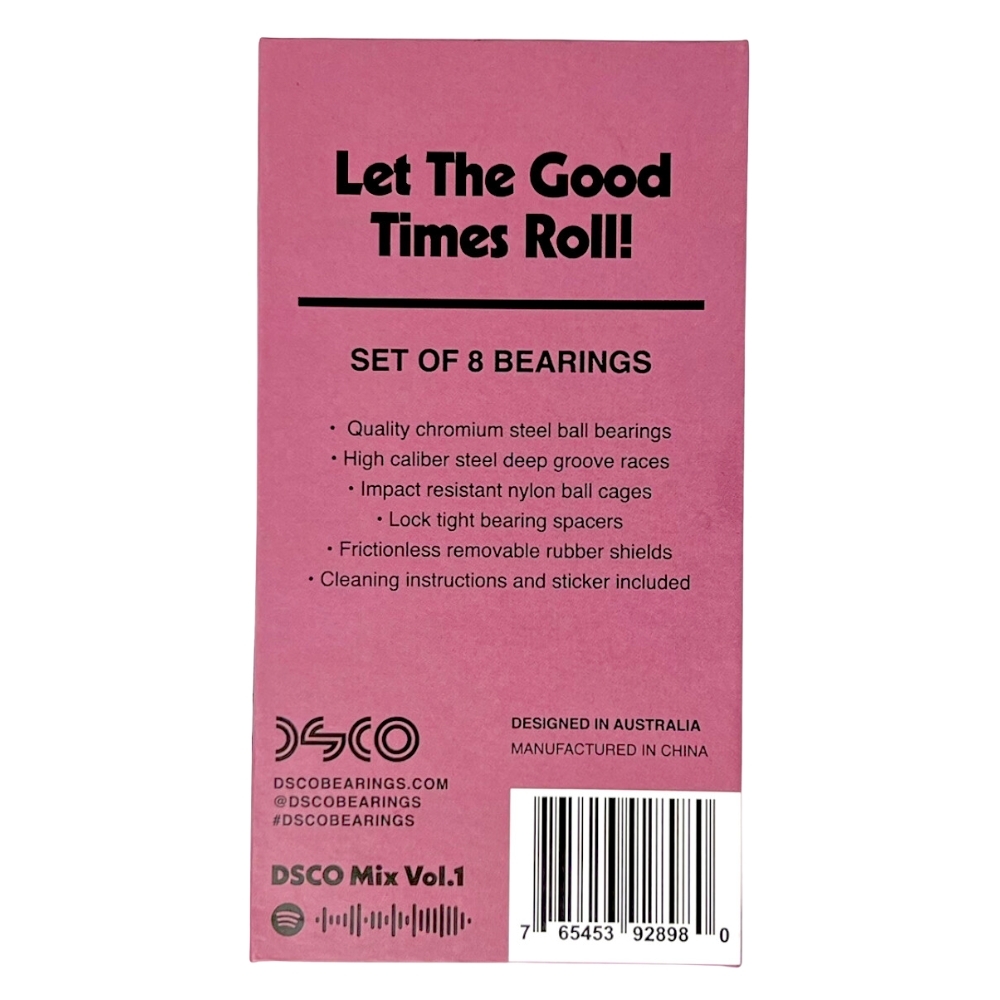 DSCO Abec 7 Skateboard Bearings