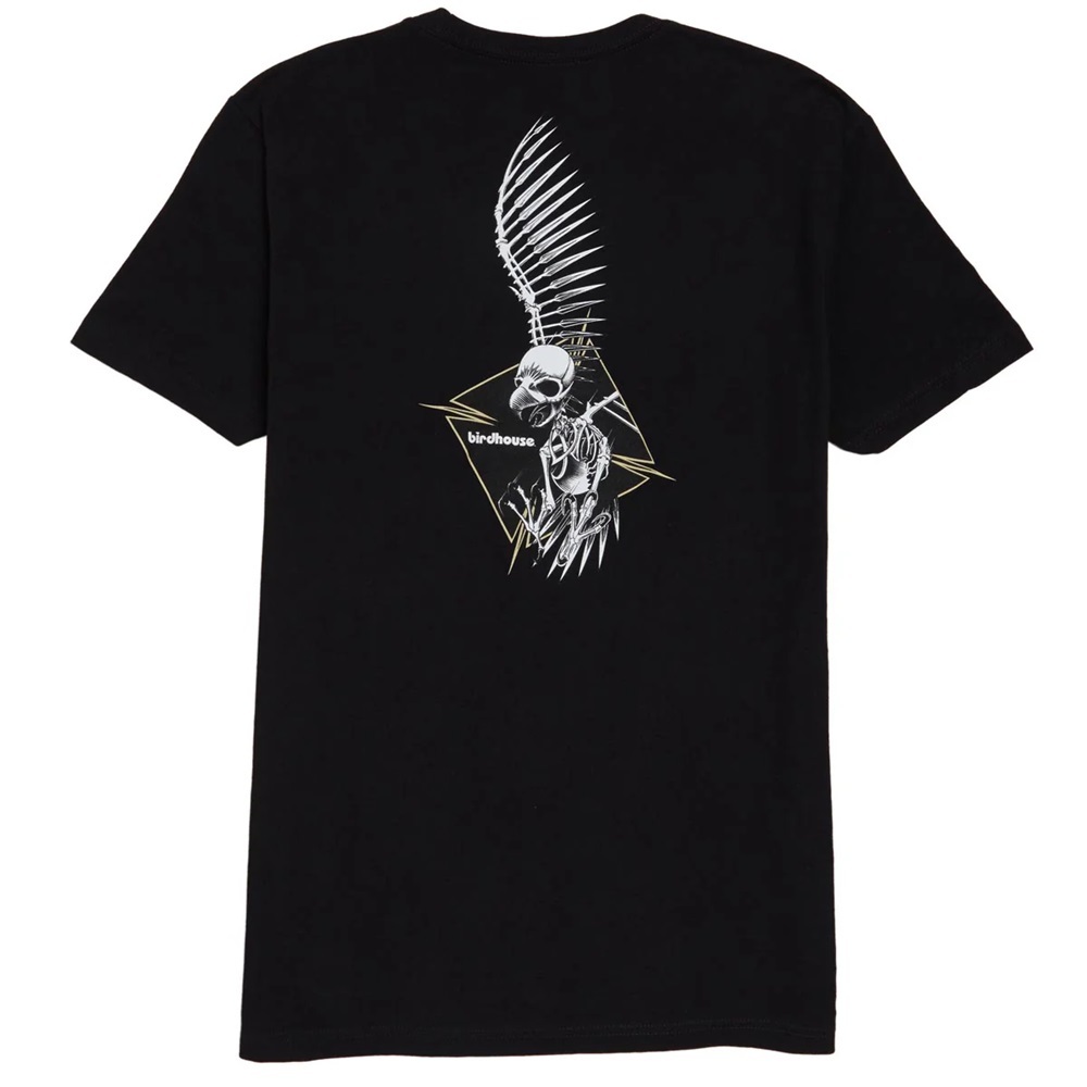 Birdhouse Full Skull Black T-Shirt [Size: S]