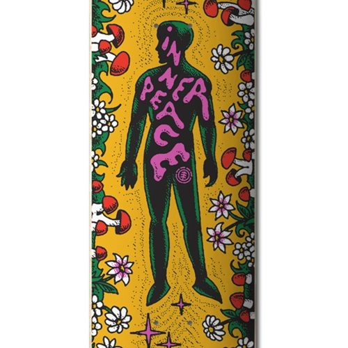 Element Foreman Peace 8.0 Skateboard Deck