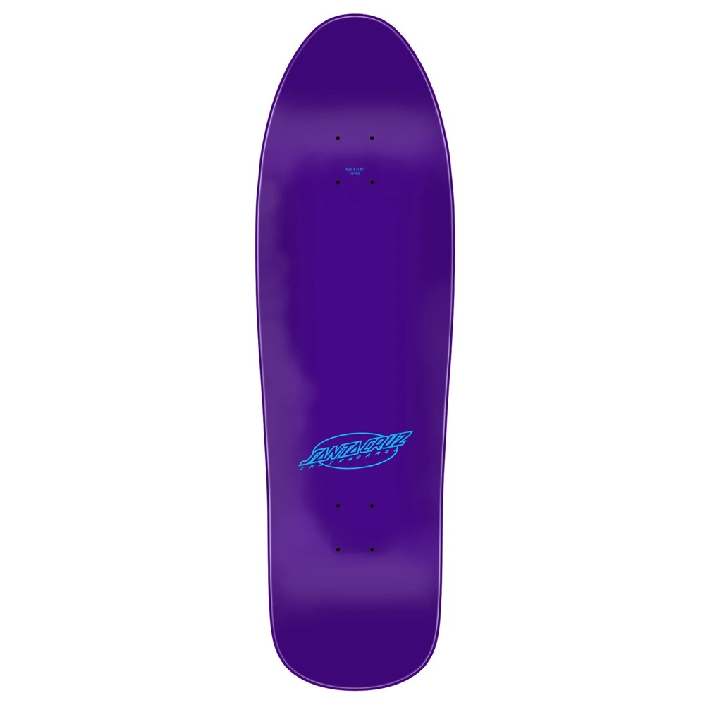 Santa Cruz Meek Pinstripe Slasher 9.23 Skateboard Deck