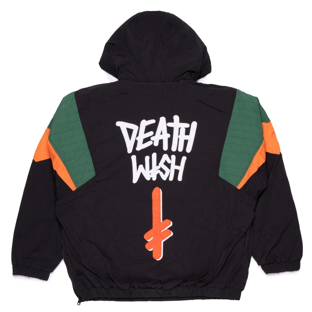 Deathwish University Pullover Hooded Zip Jacket [Size: S]