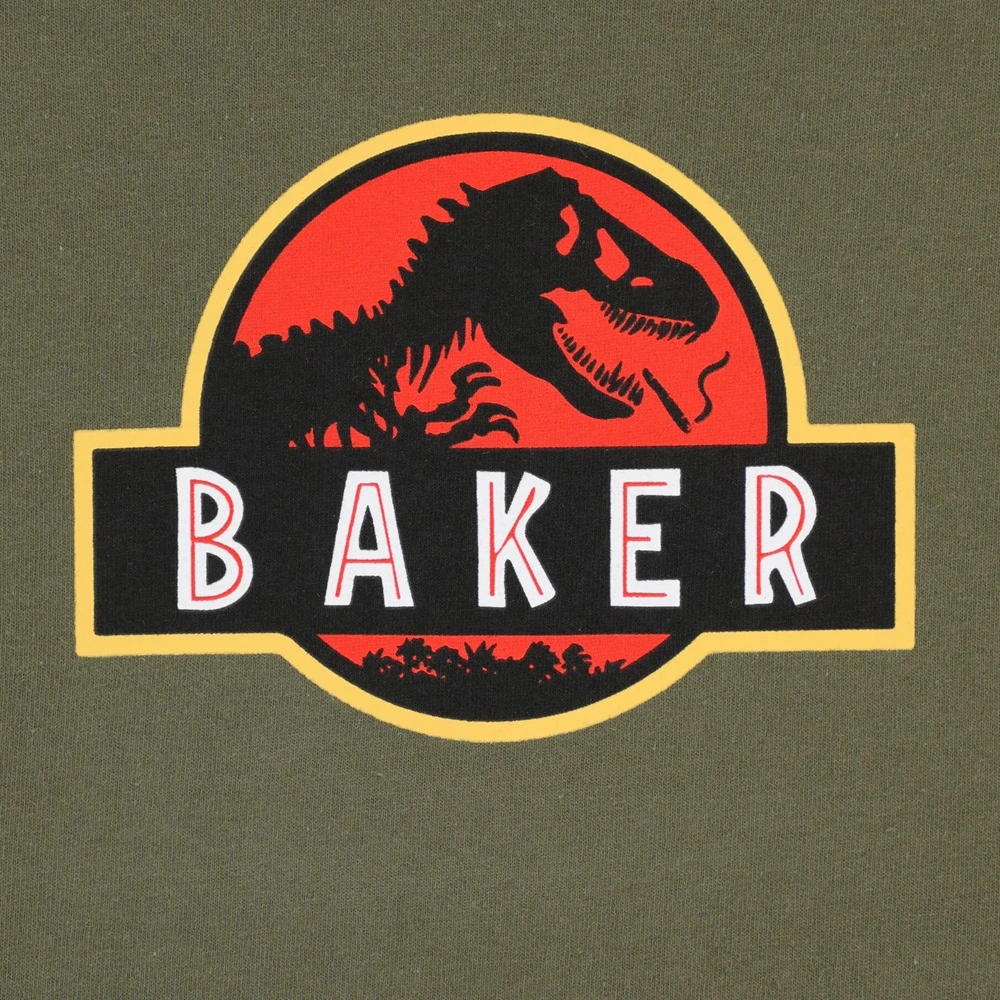 Baker Stoned Age Military Green T-Shirt [Size: M]