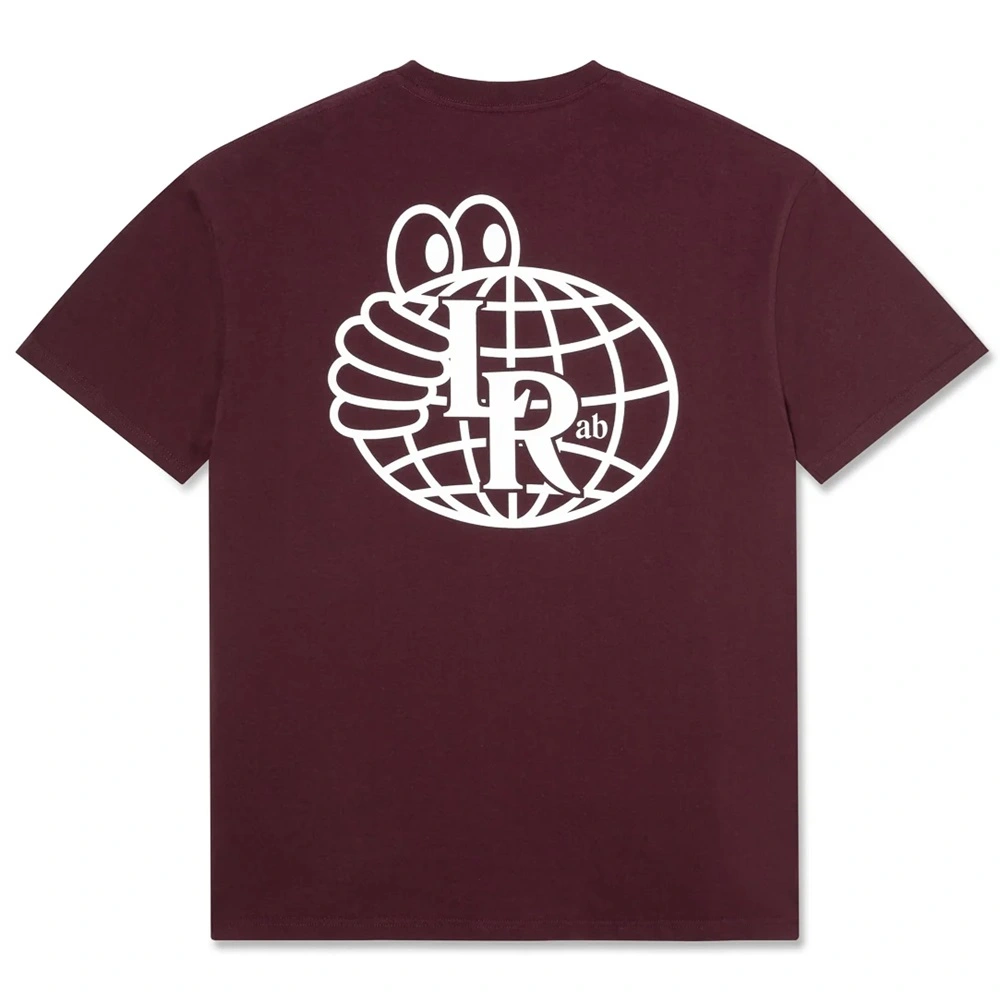 Last Atlas Monogram Fig White T-Shirt [Size: M]