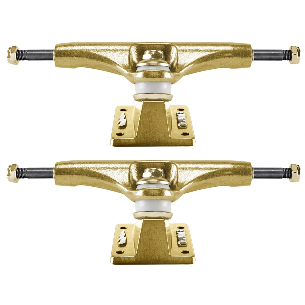 Thunder Hollow Light Team Gilded Gold Set Of 2 Skateboard Trucks [Size: 148]