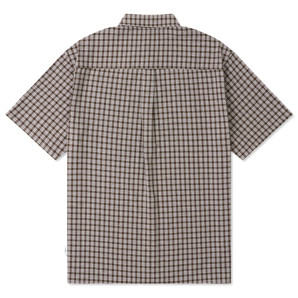 Come Sundown Stacks Brown White Button Up Shirt