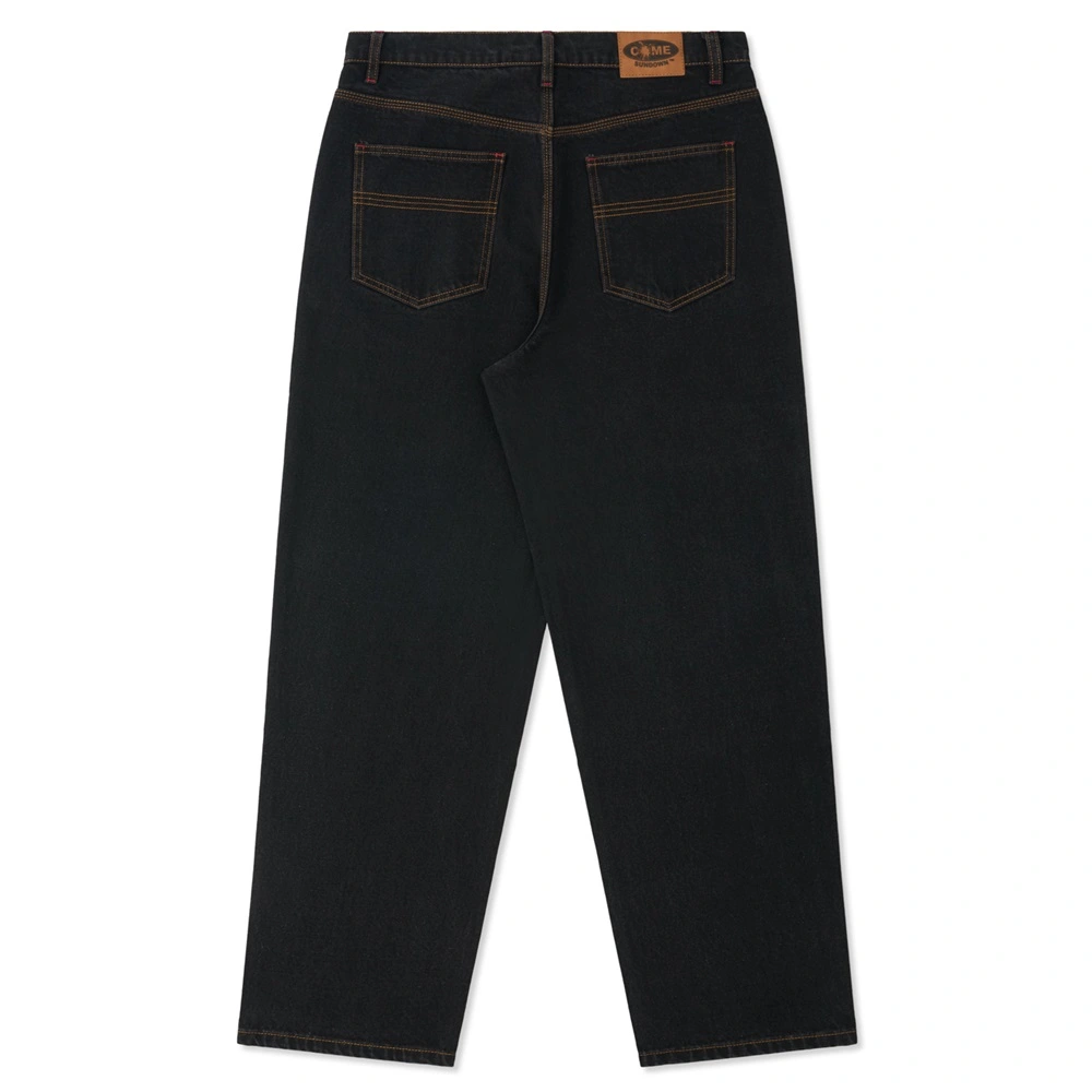Come Sundown Headache Washed Black Jeans