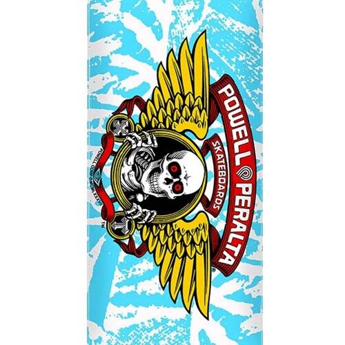 Powell Peralta Winged Ripper White Blue 8.0 Birch Skateboard Deck