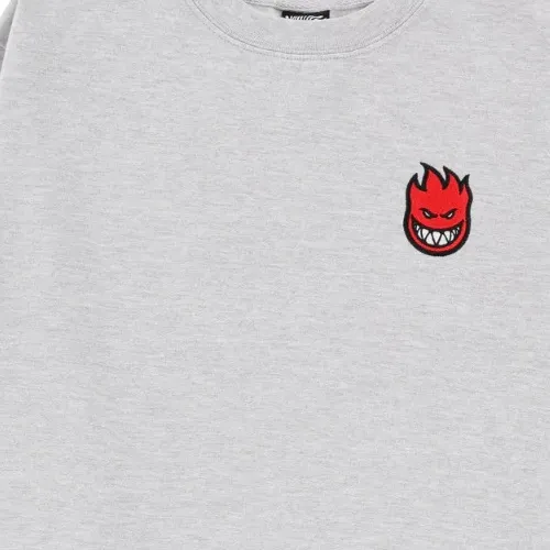 Spitfire Lil Bighead Fill Grey Crew Jumper [Size: S]