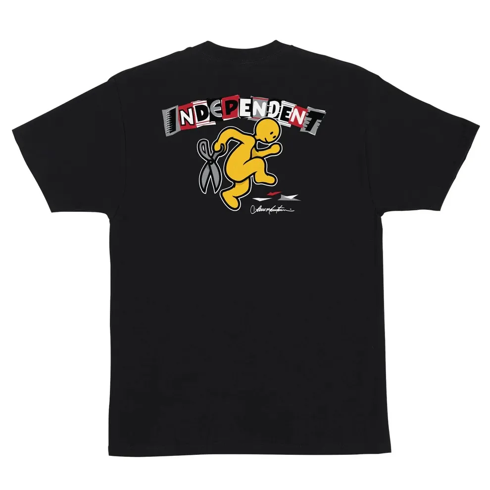 Independent Lance Mountain Ransom Black T-Shirt [Size: M]