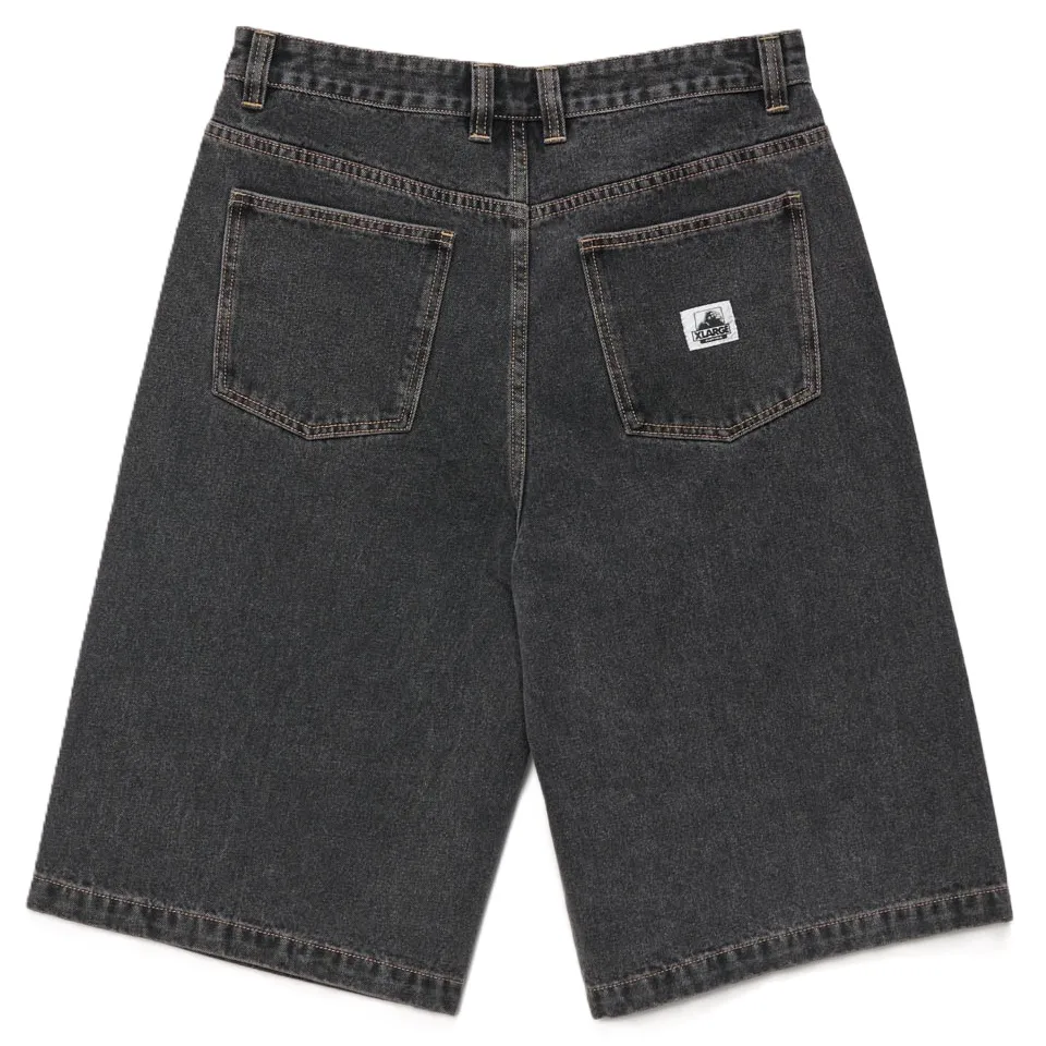 XLarge Baggy Bull Denim 91 Washed Black Shorts