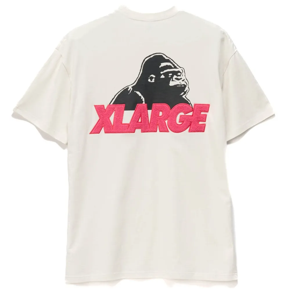 XLarge Slanted Chenille Chalk T-Shirt [Size: M]
