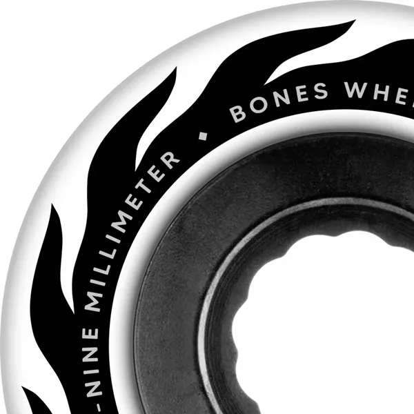 Bones Rough Riders Eternal Flame White ATF 80A 59mm Skateboard Wheels