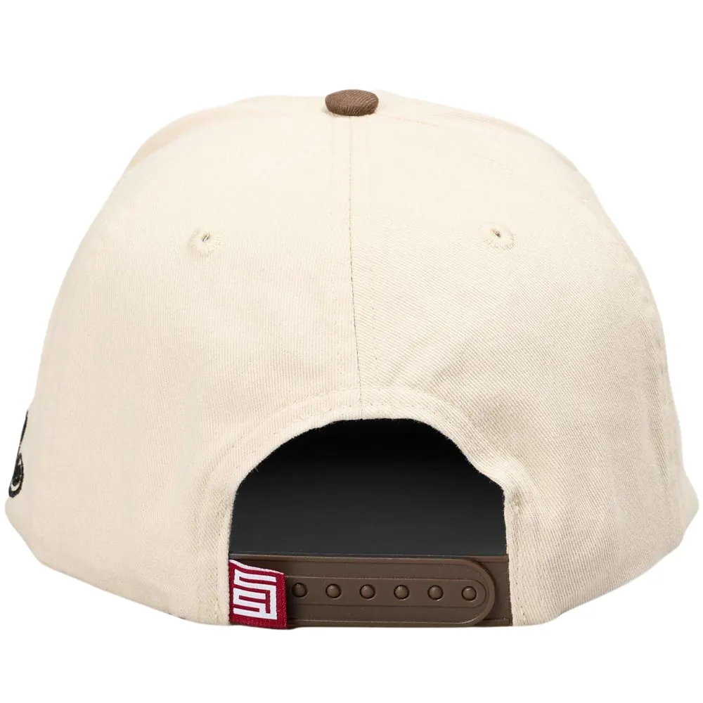 S/Double S Dot Chocolate Snapback Hat