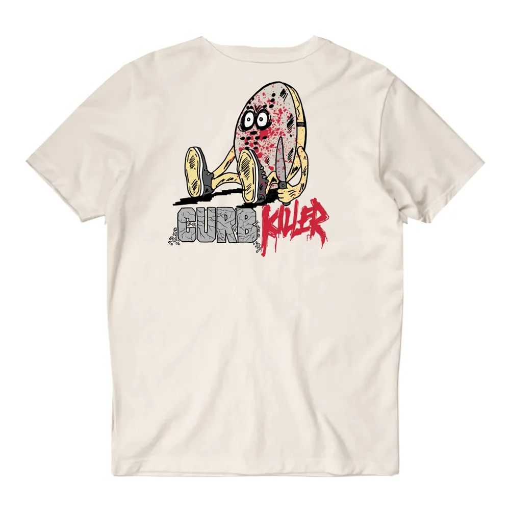 Slappy Curb Killer Natural T-Shirt [Size: M]