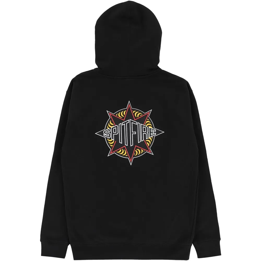 Spitfire Sure Shot Black Zip Hoodie [Size: M]