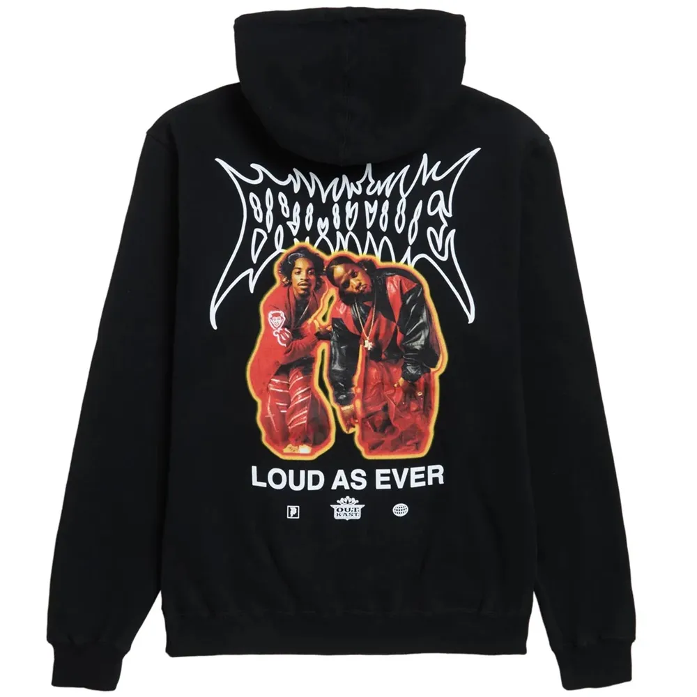 Primitive X Outkast Glow Black Hoodie [Size: M]
