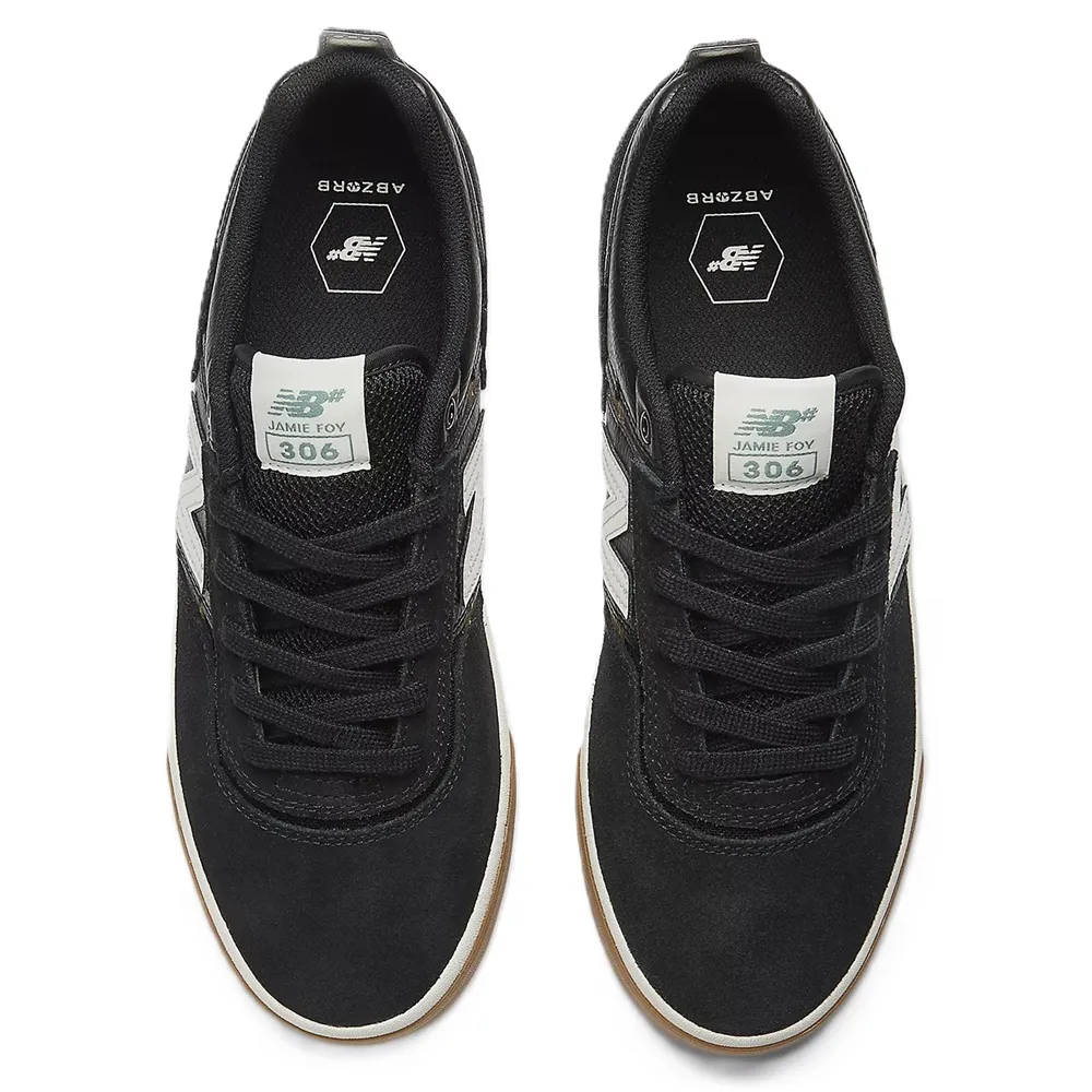New Balance Jamie Foy NM306BGT Black Sea Salt Mens Skate Shoes [Size: US 7]