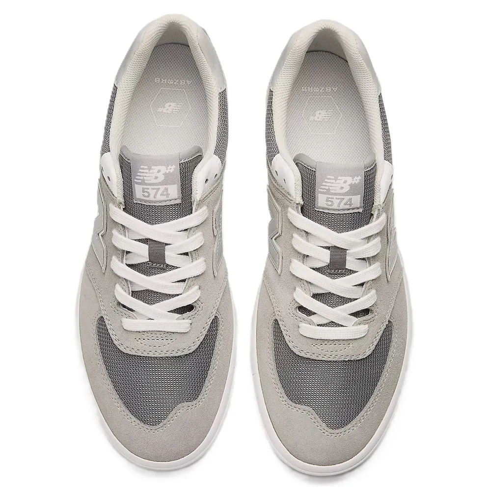 New Balance NM574VGY Grey White Mens Skate Shoes