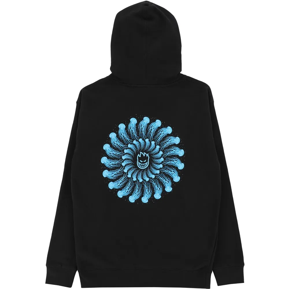 Spitfire X Atlantic Drift Jelly Classic Black Hoodie [Size: L]