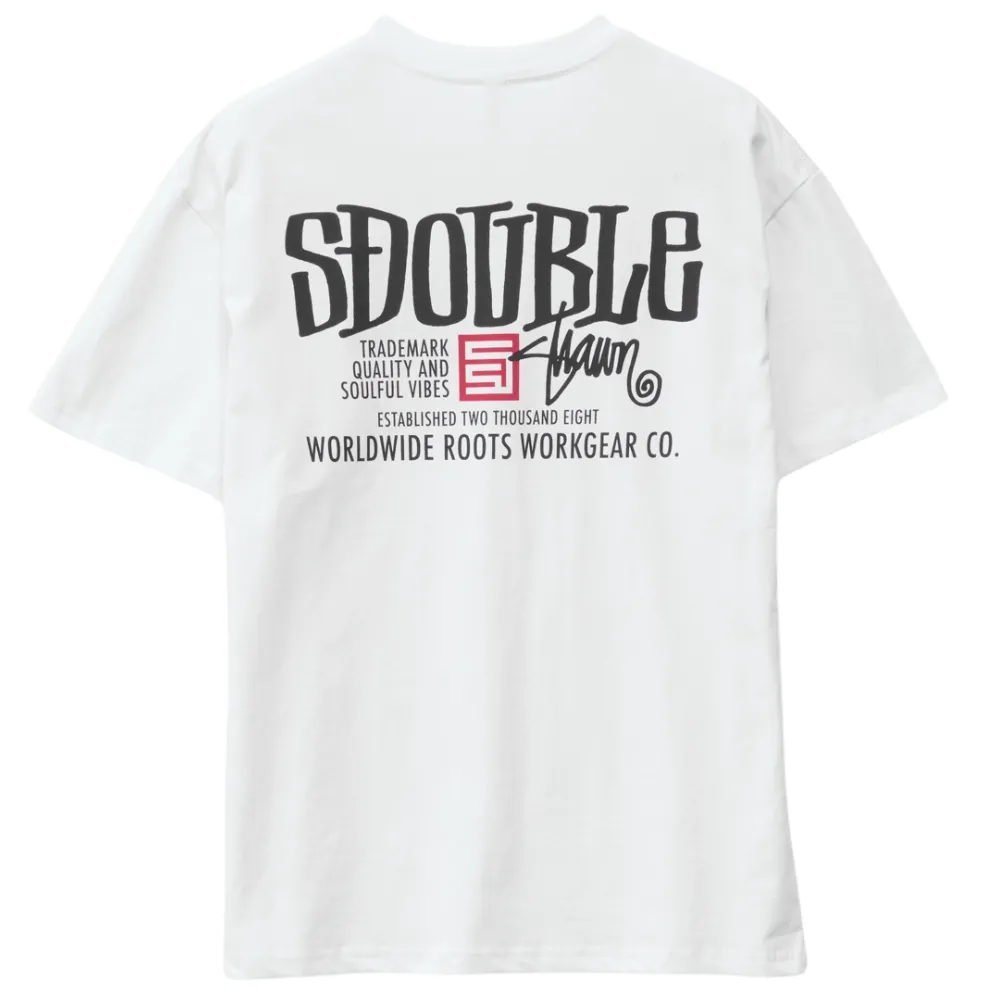 S/Double Workgear White T-Shirt [Size: M]
