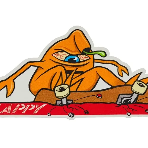 Slappy X Toy Machine Orange Sticker