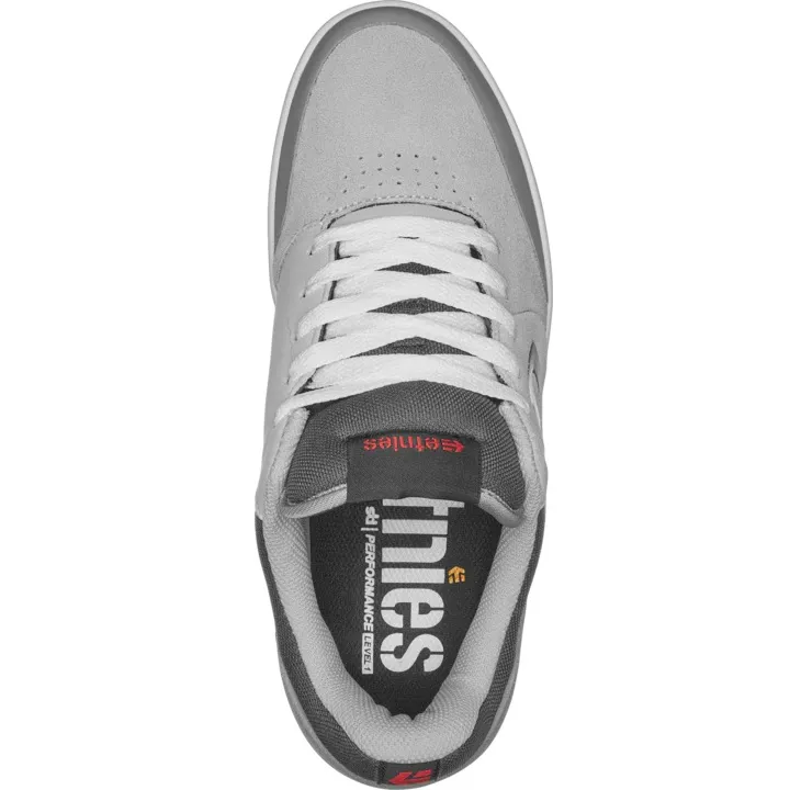 Etnies Marana Grey Grey Red Mens Skate Shoes [Size: US 8]