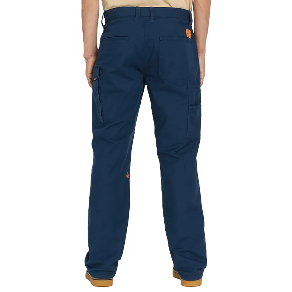 Volcom Caliper Relaxed Work Navy Pants [Size: 32]