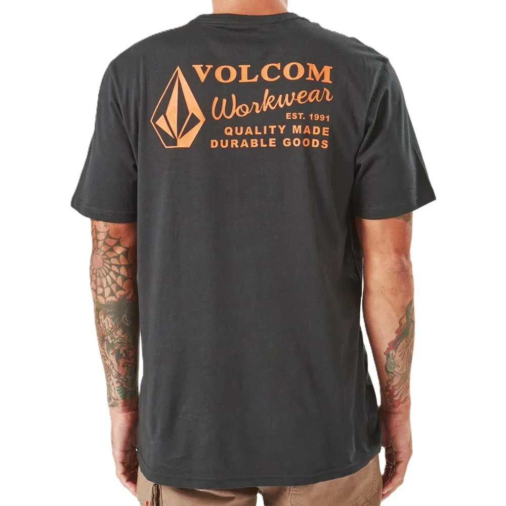 Volcom Workwear Black T-Shirt [Size: M]