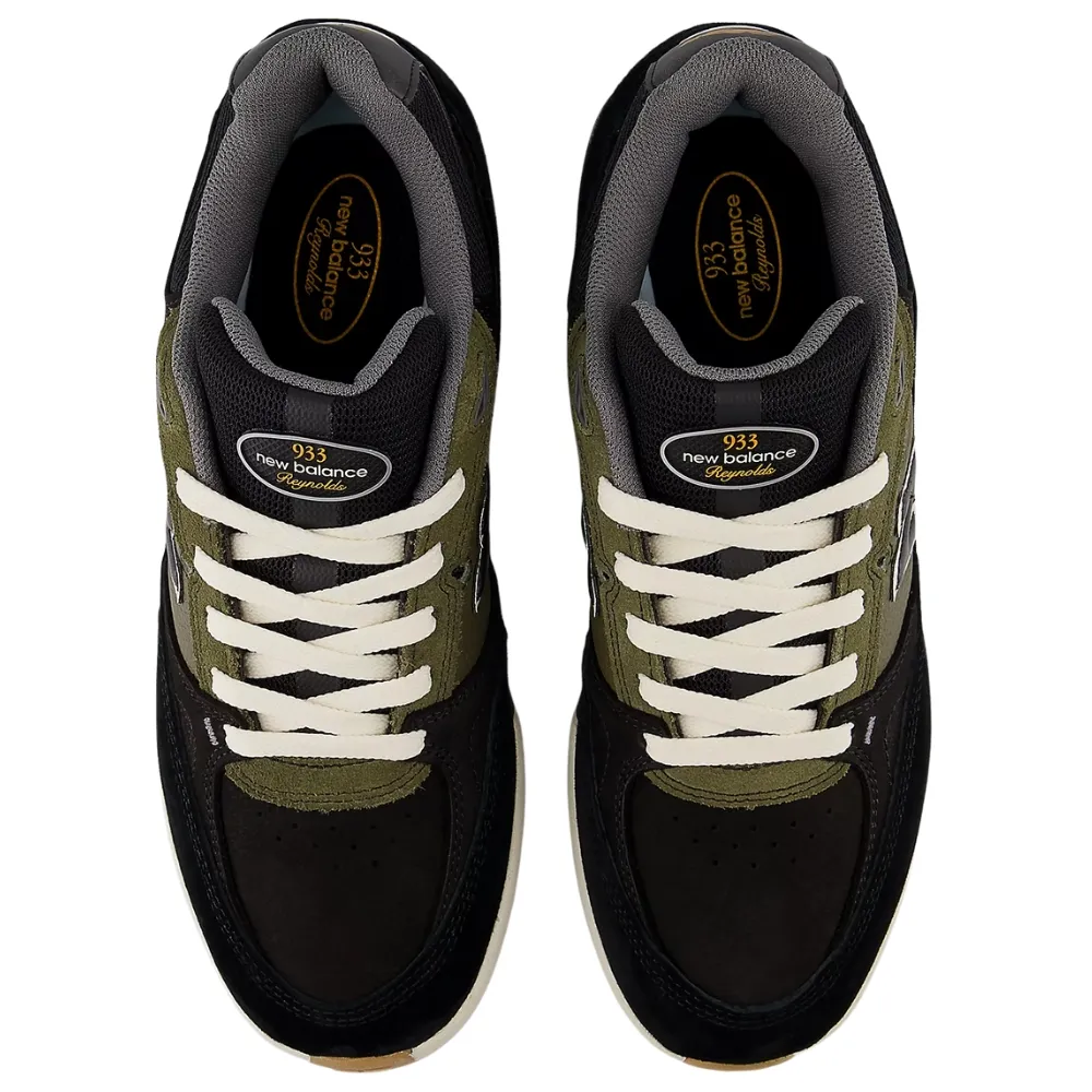 New Balance Reynolds NM933BST Black Dark Olivine Mens Skate Shoes