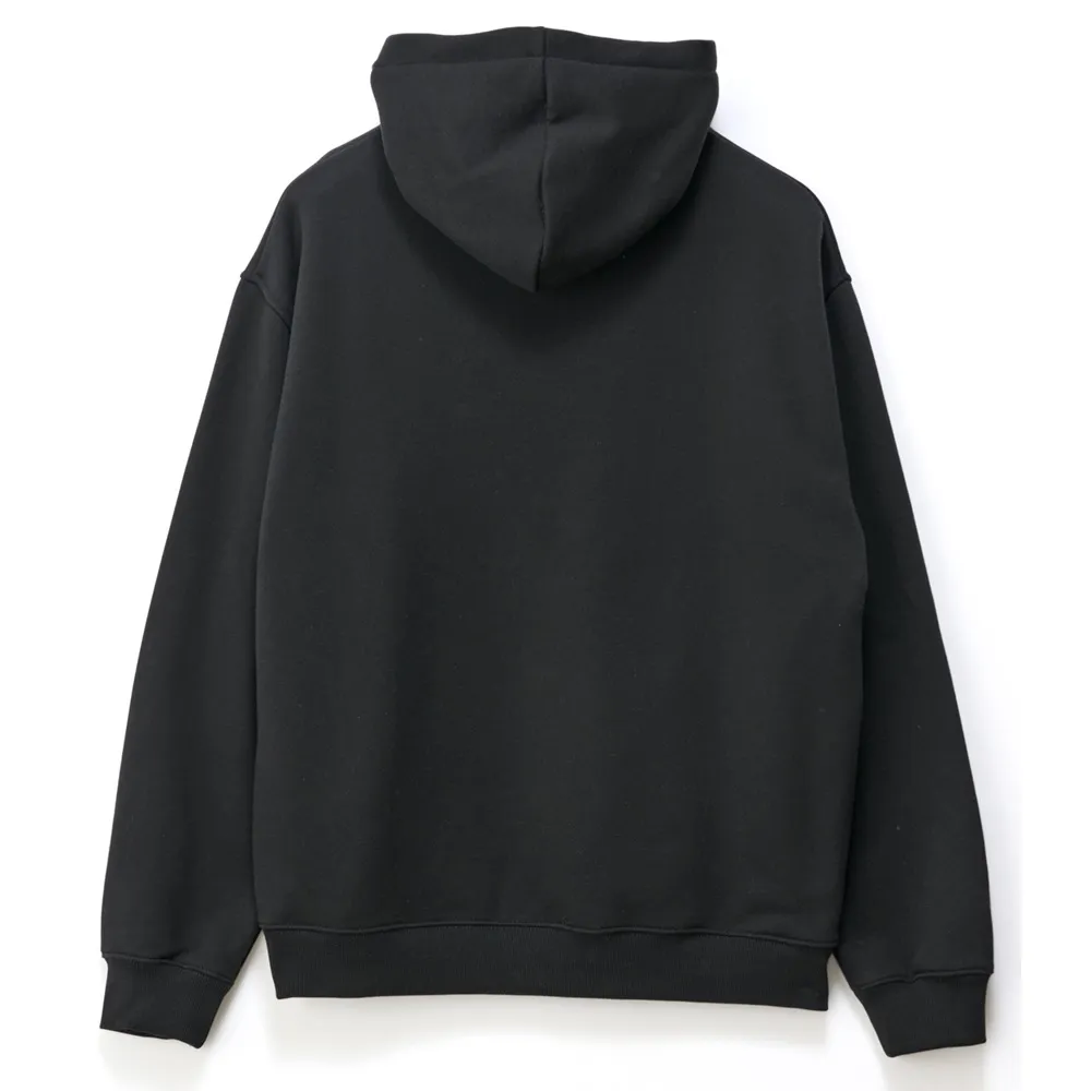 S-Double S Cube Block Black Hoodie