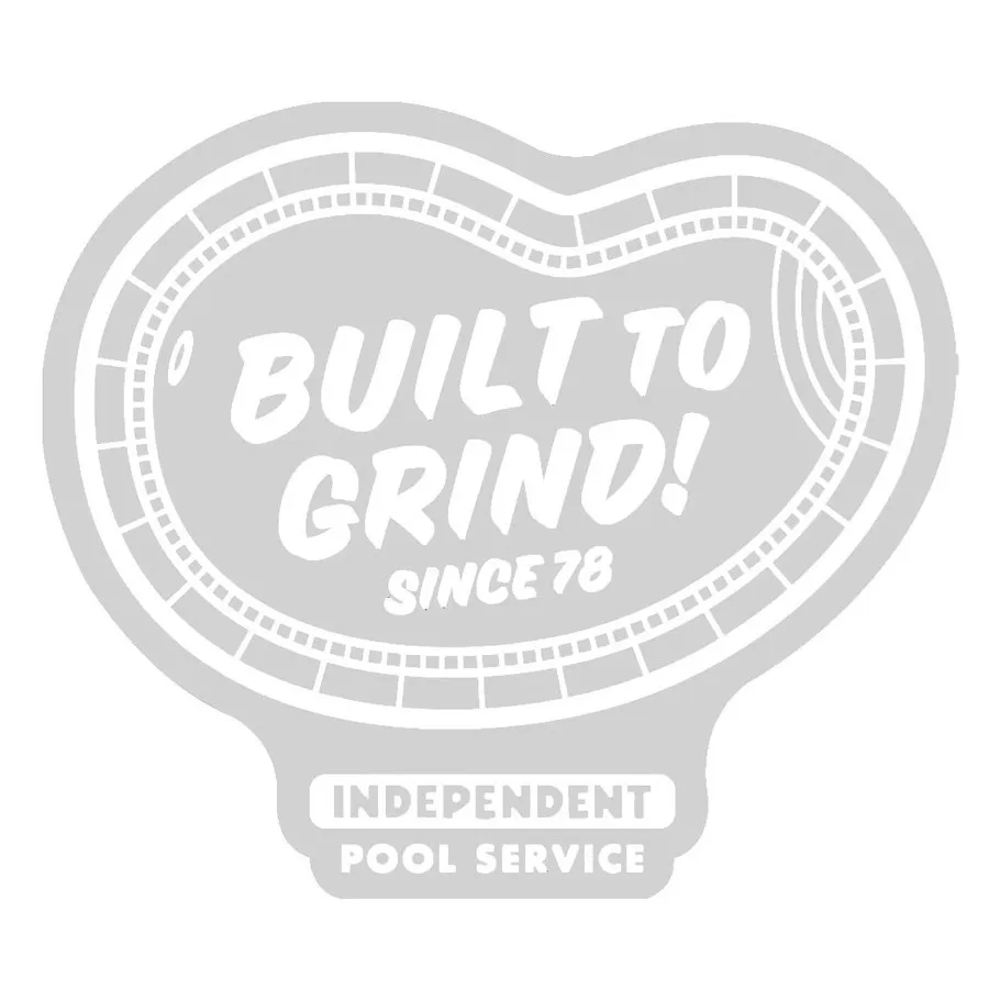 Independent Pool Service Sticker [Colour: White]