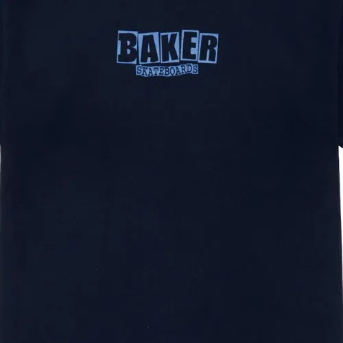 Baker Brand Logo Blue T-Shirt