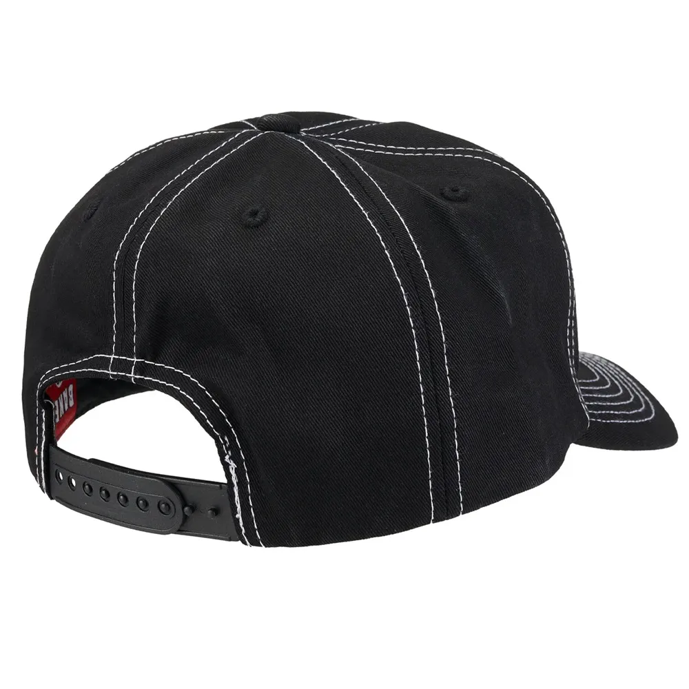 Baker Apex Black Snapback Hat