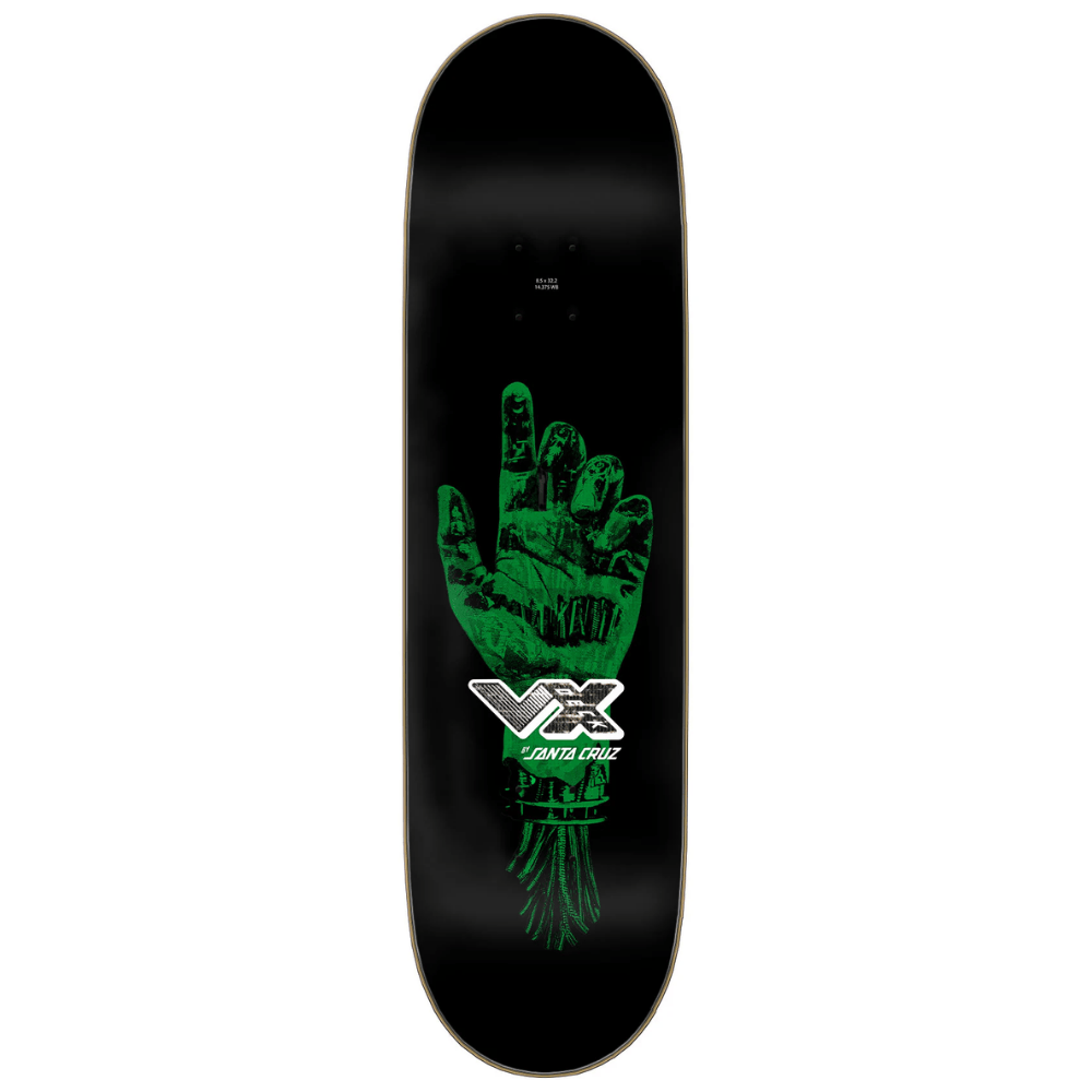 Santa Cruz Wooten Dystopia VX 8.5 Skateboard Deck