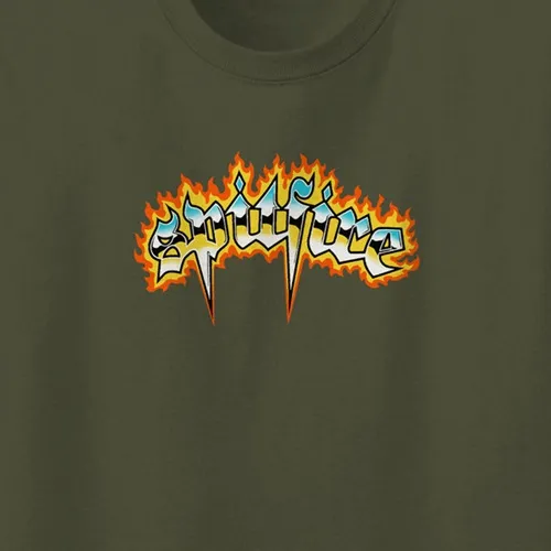 Spitfire Chrome Venom Military Green T-Shirt [Size: M]