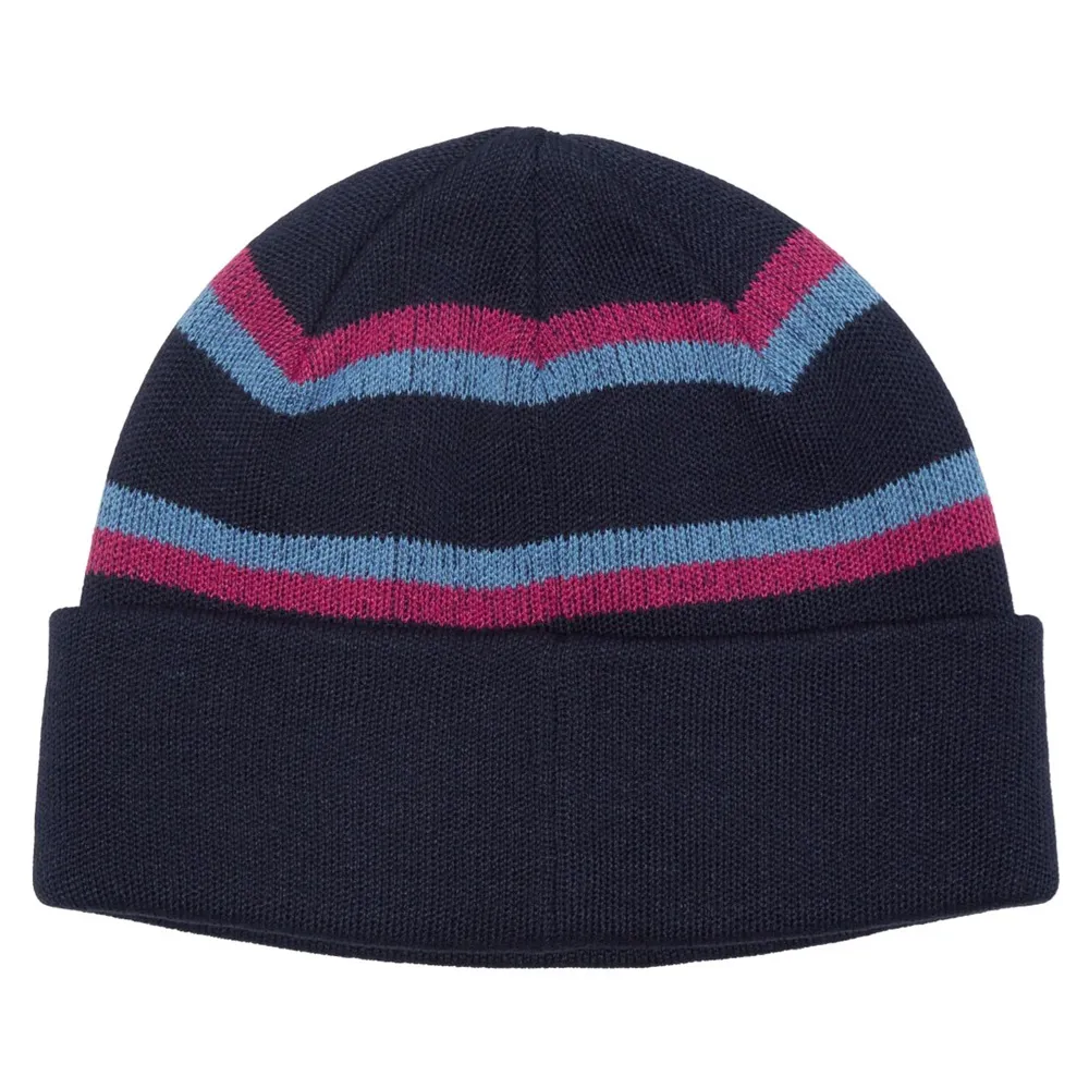 Krooked Bored Cuff Navy Beanie