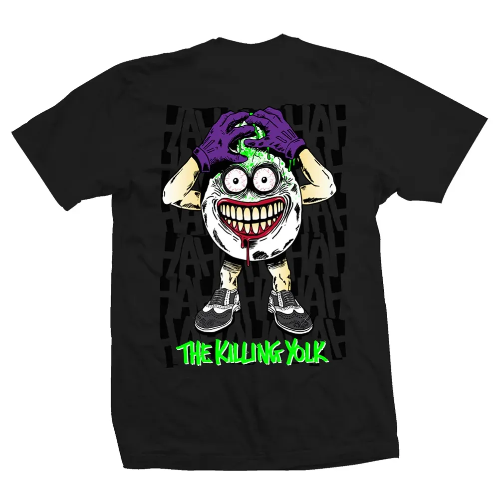 Heroin Killing Yolk Black T-Shirt [Size: M]