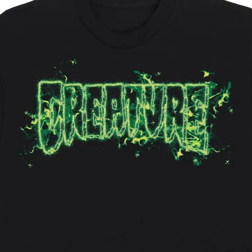 Creature Inferno Logo Black T-Shirt [Size: M]