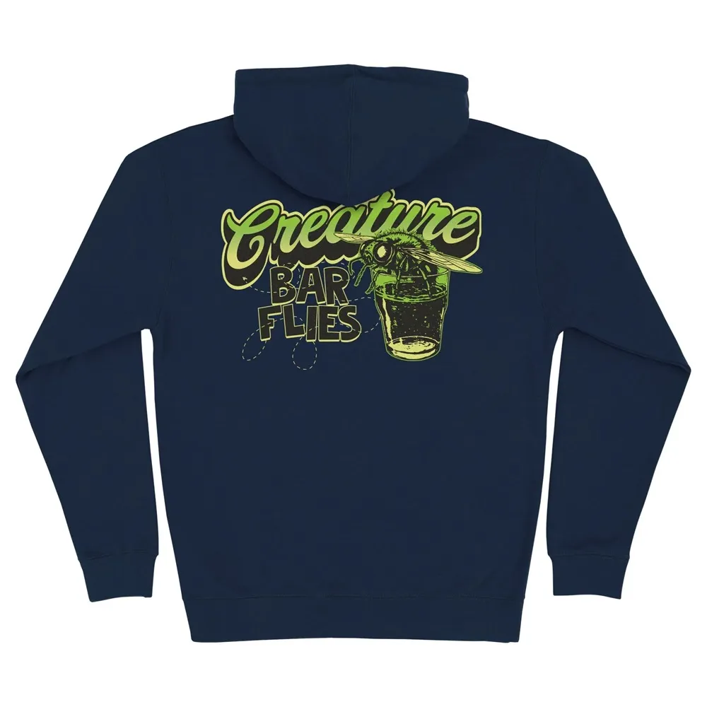 Creature Barfly Navy Zip Hoodie