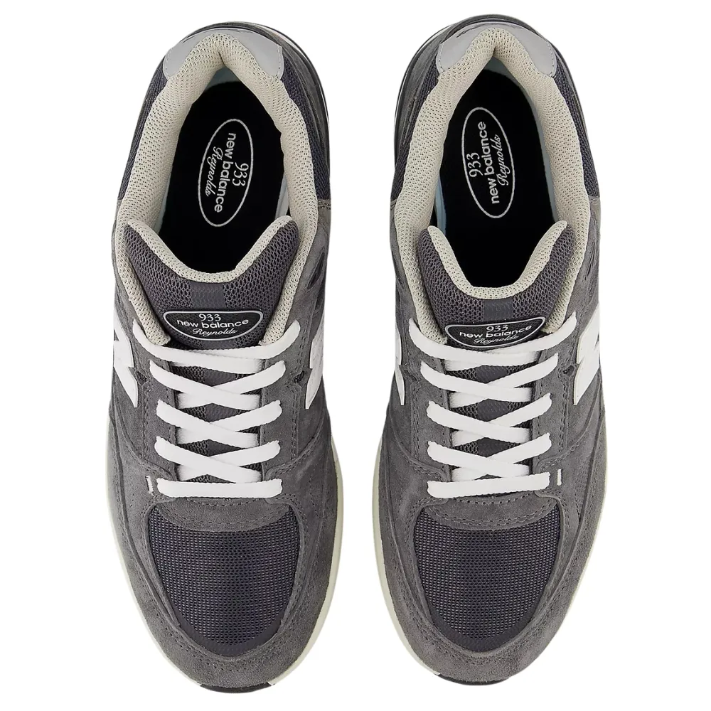 New Balance Reynolds NM933GDY Dark Grey White Mens Skate Shoes