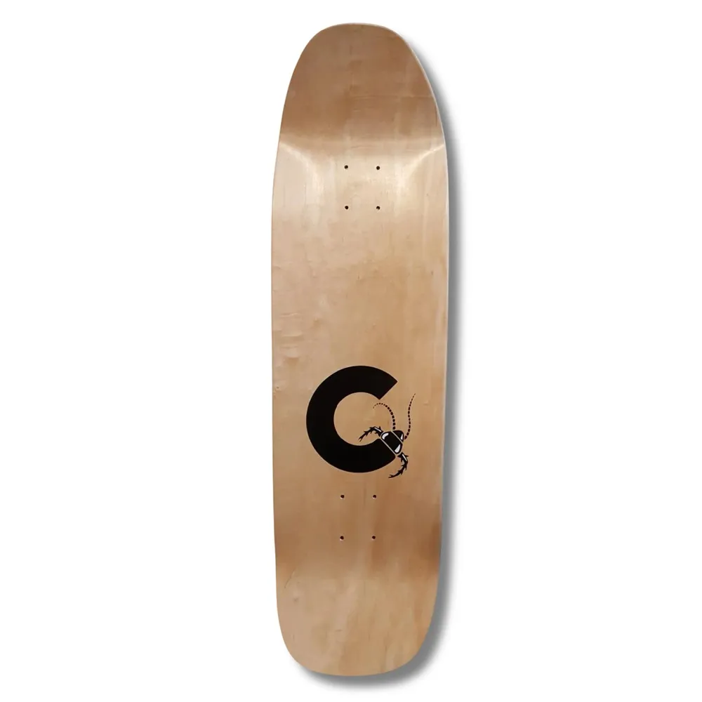 Cockroach Swarm Team Natural 9.25 Skateboard Deck