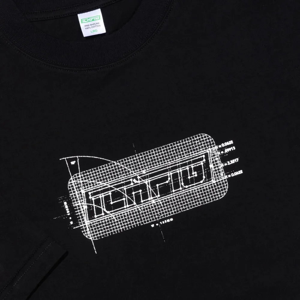 Ichpig Strike Sketch Black T-Shirt