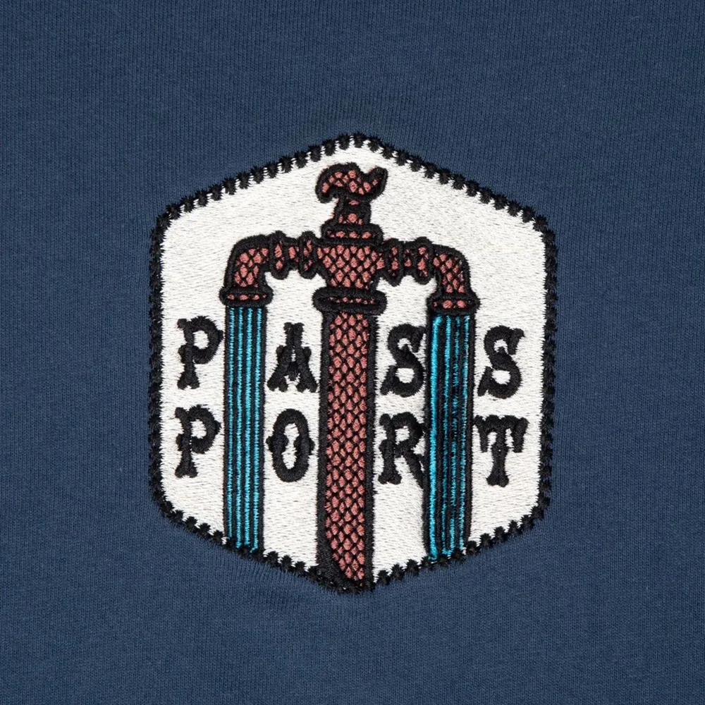 Passport Water Supply Harbour Blue T-shirt